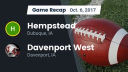 Recap: Hempstead  vs. Davenport West  2017
