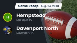 Recap: Hempstead  vs. Davenport North  2018