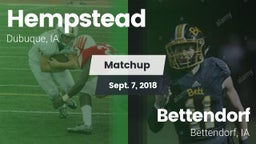 Matchup: Hempstead High vs. Bettendorf  2018