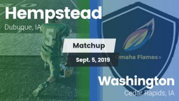 Matchup: Hempstead High vs. Washington  2019