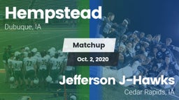 Matchup: Hempstead High vs. Jefferson  J-Hawks 2020