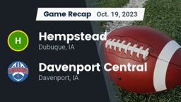 Recap: Hempstead  vs. Davenport Central  2023