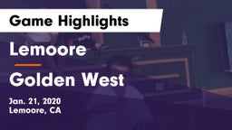 Lemoore vs Golden West  Game Highlights - Jan. 21, 2020