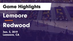 Lemoore vs Redwood Game Highlights - Jan. 3, 2019
