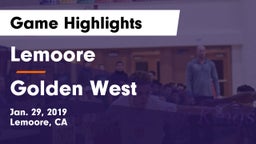 Lemoore vs Golden West  Game Highlights - Jan. 29, 2019