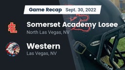 Recap: Somerset Academy Losee vs. Western  2022