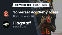 Recap: Somerset Academy Losee vs. Flagstaff  2023