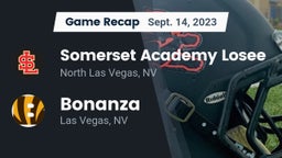 Recap: Somerset Academy Losee vs. Bonanza  2023