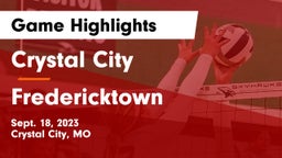 Crystal City  vs Fredericktown  Game Highlights - Sept. 18, 2023