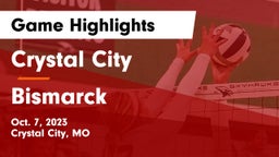 Crystal City  vs Bismarck   Game Highlights - Oct. 7, 2023