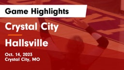 Crystal City  vs Hallsville  Game Highlights - Oct. 14, 2023