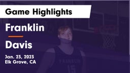 Franklin  vs Davis  Game Highlights - Jan. 23, 2023