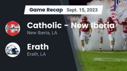 Recap: Catholic  - New Iberia vs. Erath  2023