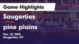 Saugerties  vs pine plains Game Highlights - Jan. 10, 2020