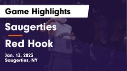 Saugerties  vs Red Hook  Game Highlights - Jan. 13, 2023