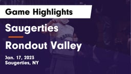 Saugerties  vs Rondout Valley  Game Highlights - Jan. 17, 2023