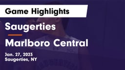 Saugerties  vs Marlboro Central  Game Highlights - Jan. 27, 2023