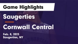 Saugerties  vs Cornwall Central  Game Highlights - Feb. 8, 2023