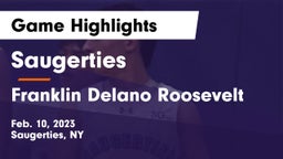 Saugerties  vs Franklin Delano Roosevelt Game Highlights - Feb. 10, 2023