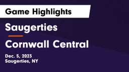 Saugerties  vs Cornwall Central  Game Highlights - Dec. 5, 2023