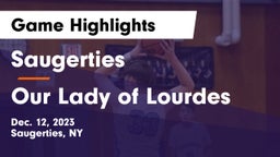 Saugerties  vs Our Lady of Lourdes  Game Highlights - Dec. 12, 2023