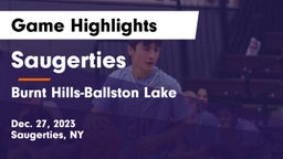 Saugerties  vs Burnt Hills-Ballston Lake  Game Highlights - Dec. 27, 2023