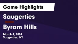 Saugerties  vs Byram Hills  Game Highlights - March 4, 2024