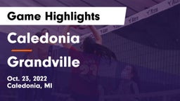 Caledonia  vs Grandville  Game Highlights - Oct. 23, 2022