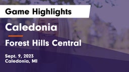 Caledonia  vs Forest Hills Central  Game Highlights - Sept. 9, 2023