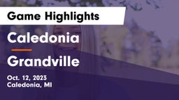 Caledonia  vs Grandville  Game Highlights - Oct. 12, 2023