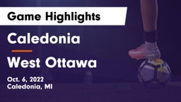 Caledonia  vs West Ottawa  Game Highlights - Oct. 6, 2022