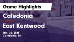 Caledonia  vs East Kentwood  Game Highlights - Jan. 20, 2023