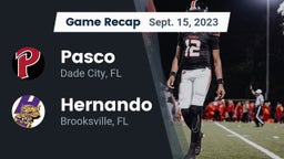Recap: Pasco  vs. Hernando  2023