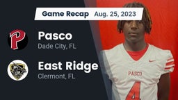 Recap: Pasco  vs. East Ridge  2023