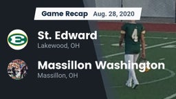Recap: St. Edward  vs. Massillon Washington  2020
