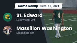 Recap: St. Edward  vs. Massillon Washington  2021