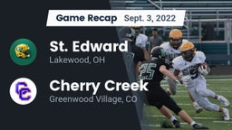 Recap: St. Edward  vs. Cherry Creek  2022