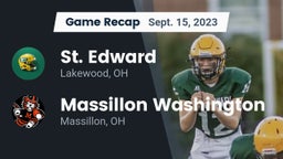 Recap: St. Edward  vs. Massillon Washington  2023