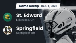 Recap: St. Edward  vs. Springfield  2023