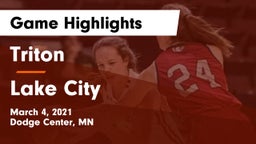 Triton  vs Lake City  Game Highlights - March 4, 2021