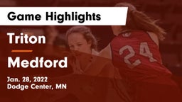 Triton  vs Medford  Game Highlights - Jan. 28, 2022