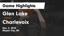 Glen Lake   vs Charlevoix  Game Highlights - Dec. 5, 2018