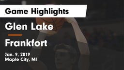 Glen Lake   vs Frankfort  Game Highlights - Jan. 9, 2019