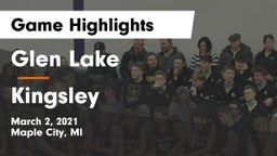 Glen Lake   vs Kingsley  Game Highlights - March 2, 2021
