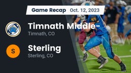 Recap: Timnath Middle- vs. Sterling  2023