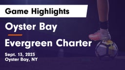 Oyster Bay  vs Evergreen Charter Game Highlights - Sept. 13, 2023