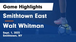 Smithtown East  vs Walt Whitman  Game Highlights - Sept. 1, 2023
