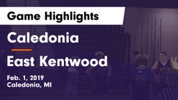 Caledonia  vs East Kentwood  Game Highlights - Feb. 1, 2019