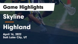 Skyline  vs Highland  Game Highlights - April 16, 2022