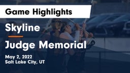Skyline  vs Judge Memorial  Game Highlights - May 2, 2022